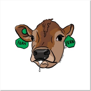 Fern Jersey Calf Posters and Art